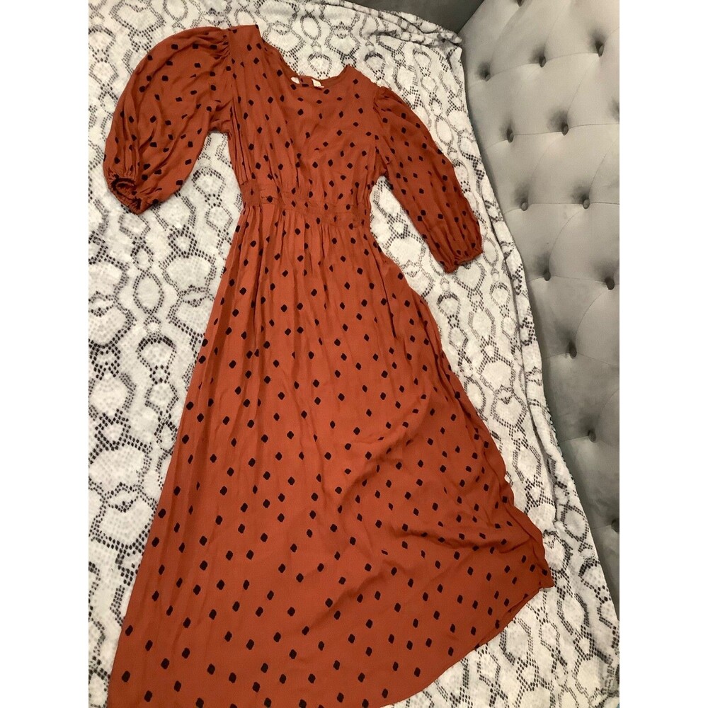 marfinno medium burnt orange dress